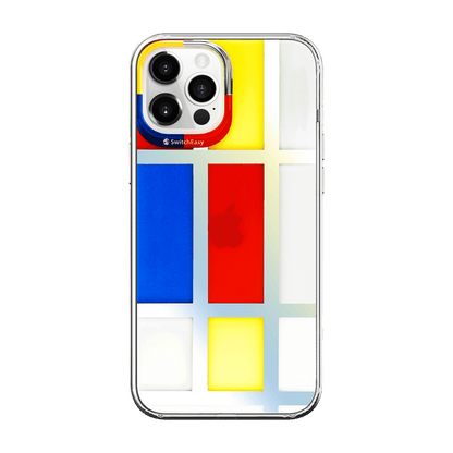 Estuche clasico switcheasy artist apple iphone 12 pro max color naranja