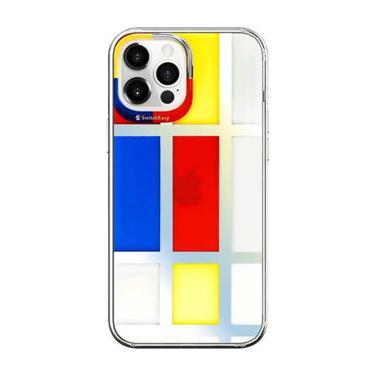 Estuche clasico switcheasy artist apple iphone 12 pro max color naranja
