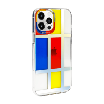 Estuche clasico switcheasy artist apple iphone 12 pro max color naranja