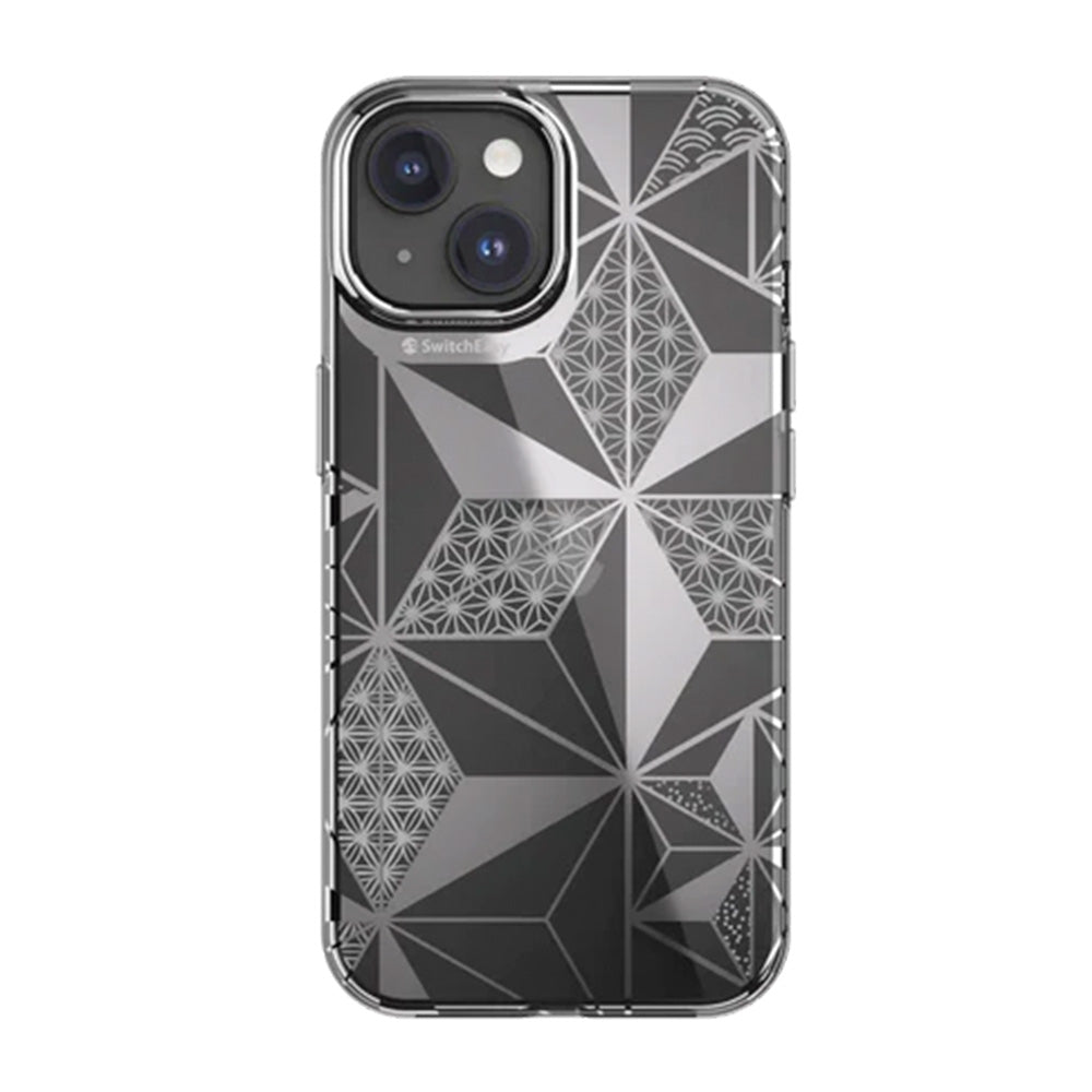 switcheasy artist iphone 15 asanoha case multicolor