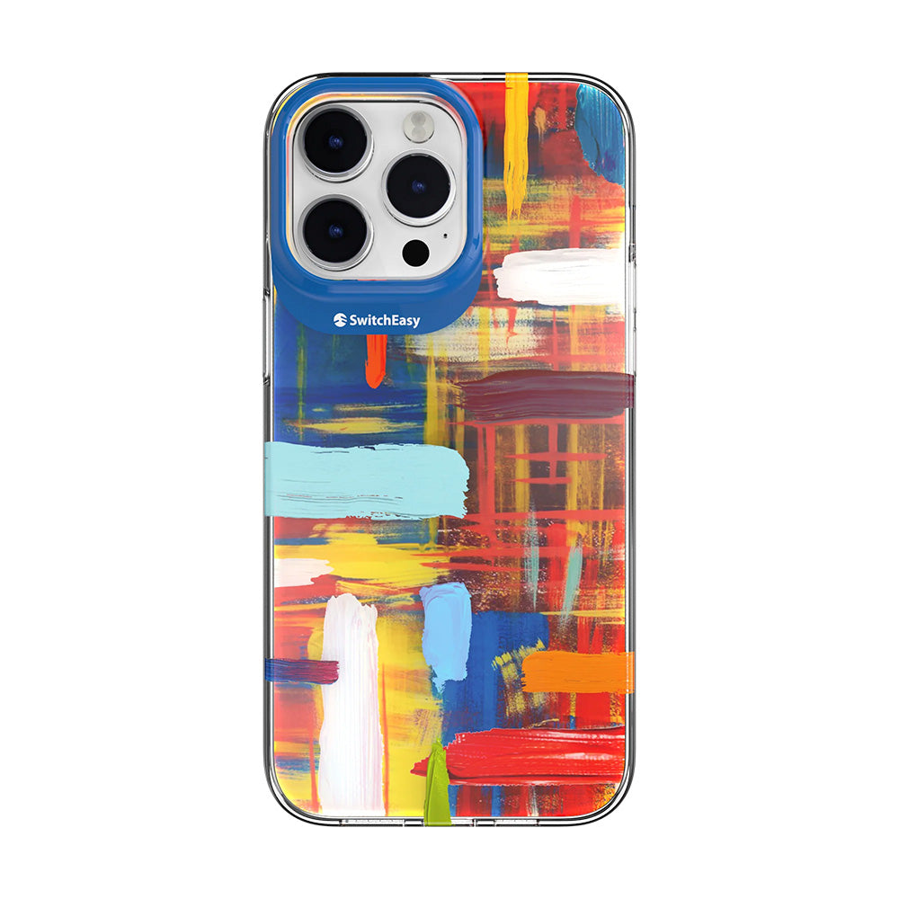 switcheasy artist iphone 14 pro max impasto case multicolor