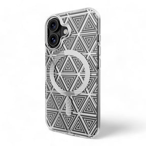 Estuche switcheasy artist iphone 16 artist m 3d patterned shockproof case aurora color multicolor