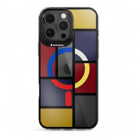 Estuche switcheasy artist iphone 16 pro artist m 3d patterned shockproof case mondrian color multicolor DIGITALSHOP