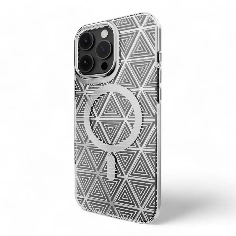 Estuche switcheasy artist iphone 16 pro max artist m 3d patterned shockproof case aurora color multicolor DIGITALSHOP