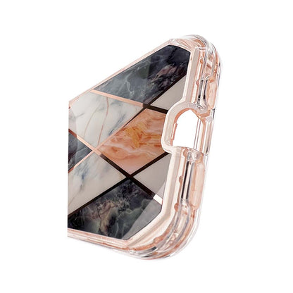 Case el Rey Marble Defender | iPhone 13 Pro Max | Naranja
