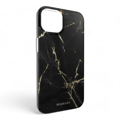 Estuche switcheasy marble m iphone 14 plus pearl black color negro DIGITALSHOP