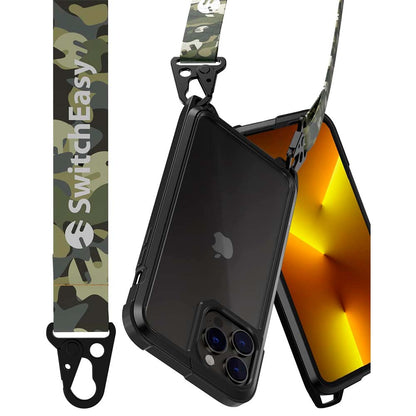 Estuche clasico switcheasy odyssey apple iphone 13 pro color verde militar