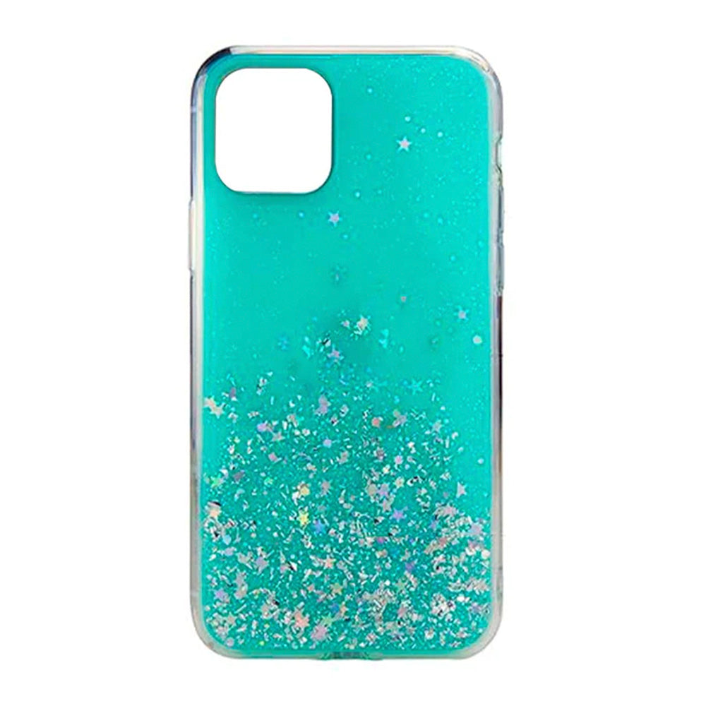 estuche transparente switcheasy starfield apple iphone 11 pro max color azul / transparente