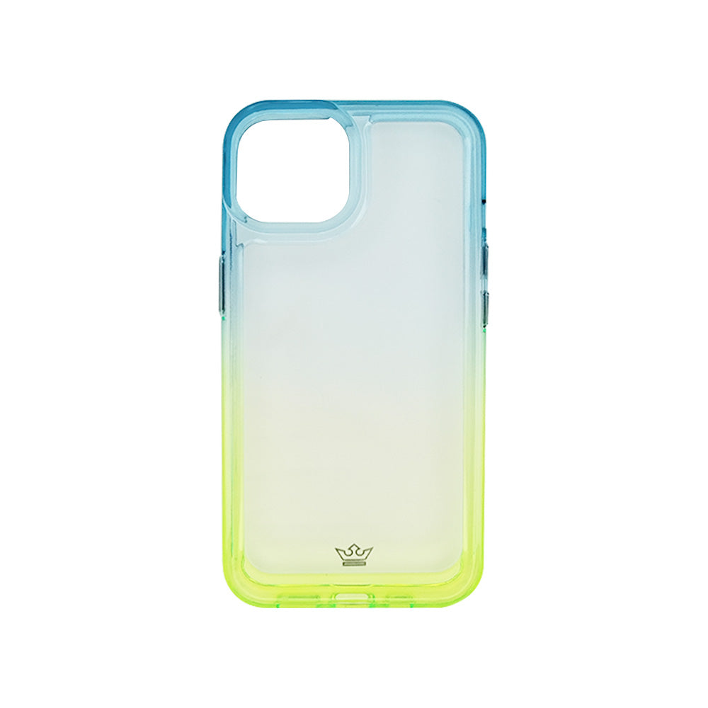 Estuches Clasico El Rey Degrade Apple Iphone 14 Pro Color Turquesa / Verde