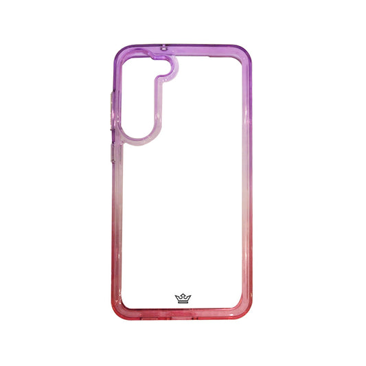 classic king degrade samsung s23 plus purple/pink cases