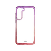 estuches clasico el rey degrade samsung s23 plus color morado / rosado