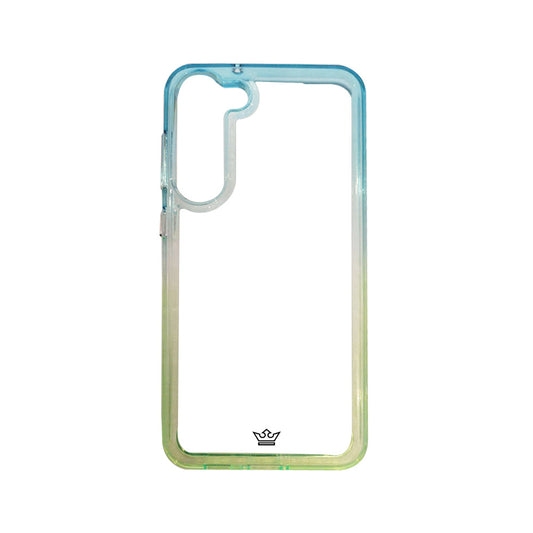 Estuche clasico el rey degrade samsung s23 plus color turquesa / verde