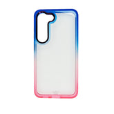 estuches clasico el rey degrade samsung s23 color azul / rosado