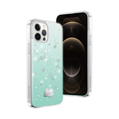 Estuche clasico switcheasy lucky apple iphone 12 pro max color azul