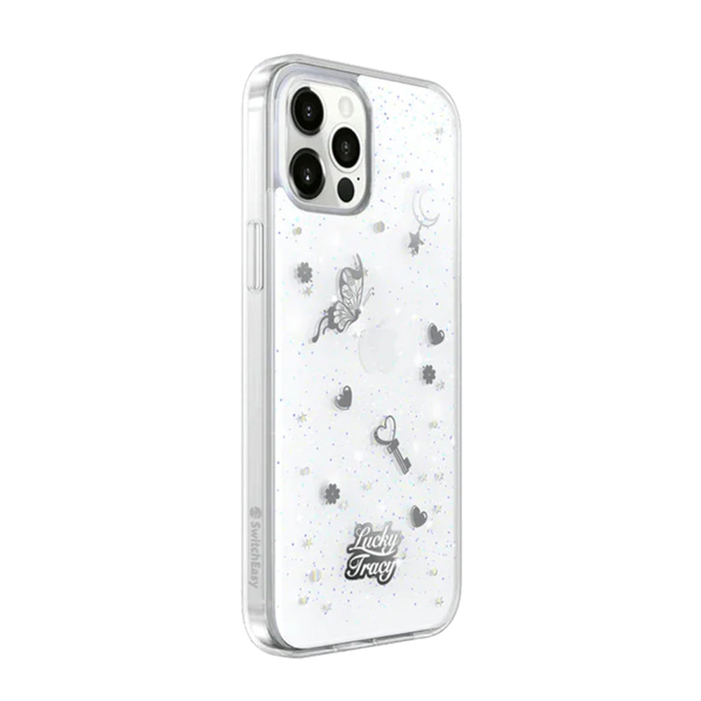 Estuche transparente switcheasy lucky apple iphone 12 pro max color transparente
