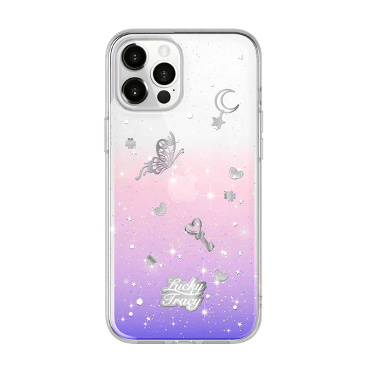 Estuche clasico switcheasy lucky apple iphone 12 ,  iphone 12 pro color twilight