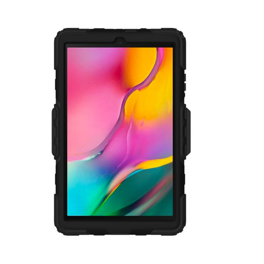 estuche tablets generico heavy duty apple ipad mini 4 ,  ipad mini 5 color negro