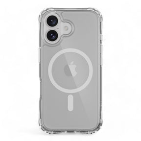 Estuche switcheasy atom iphone 16 atoms m shockproof protective clear case  color transparente