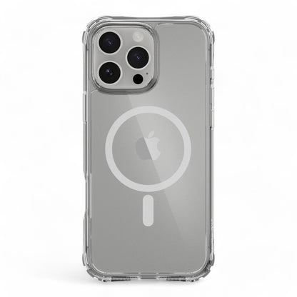 Switcheasy atom case iphone 16 pro atoms m shockproof protective clear case transparent color