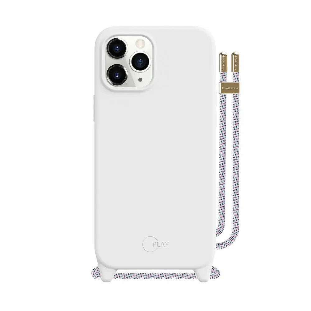 Estuche Switcheasy Play Iphone 12 Pro Max Con Strap Color Blanco DIGITALSHOP