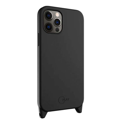 Estuche switcheasy play iphone 12 pro con strap color negro