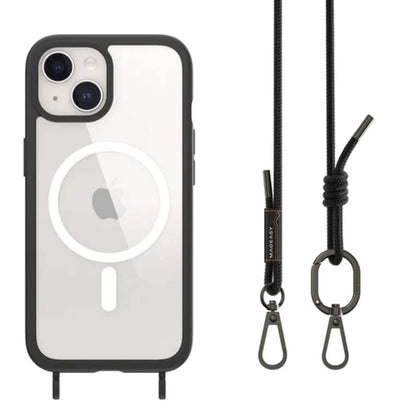 Estuche switcheasy roam iphone 15  m + strap color negro