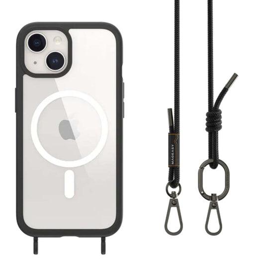 Estuche switcheasy roam iphone 15  m + strap color negro