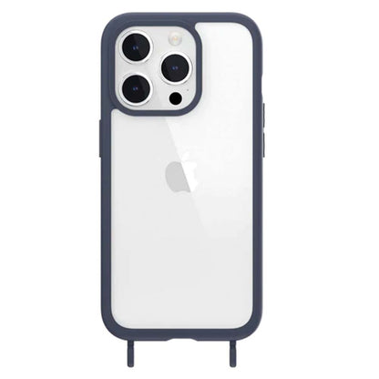 Estuche mageasy roam iphone 15 pro roam + strap color azul