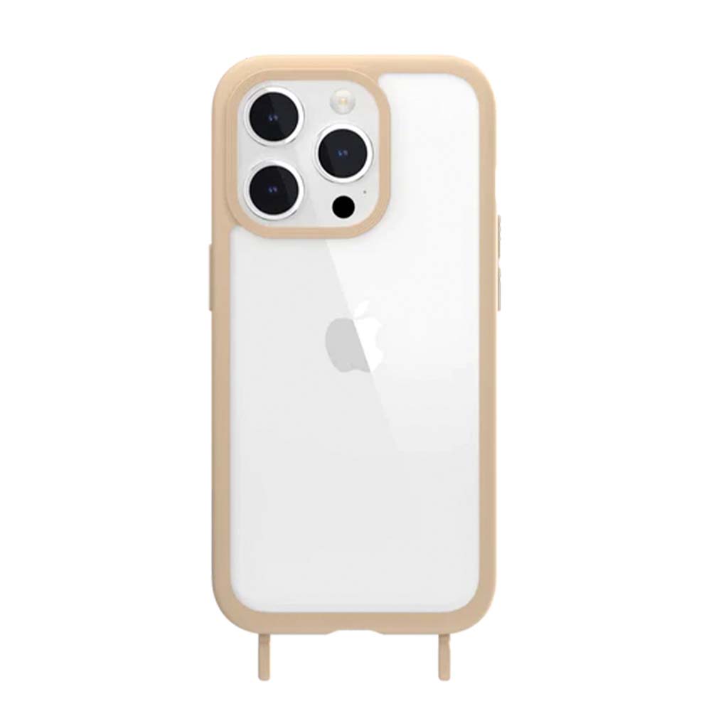 Estuche switcheasy roam iphone 15 pro roam + strap color rosado