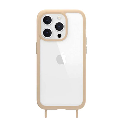 Estuche switcheasy roam iphone 15 pro roam + strap color rosado
