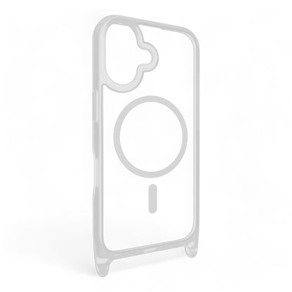 Switcheasy roam case iphone 16 plus roam m shockproof protective case with lanyard color transparent/black