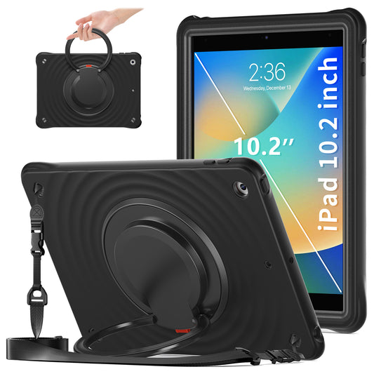 Estuche chief engineer b series modelo ipad 10.2 color negro con strap