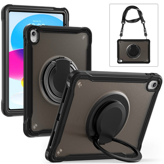 popeye b series ipad 10th color black-through (with shoulder strap)