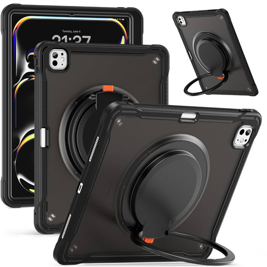 popeye b series ipad pro 13 2024 color black-through (with shoulder strap)