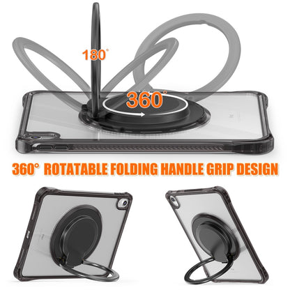 Estuche transparent b series modelo ipad 10 th color negro con strap