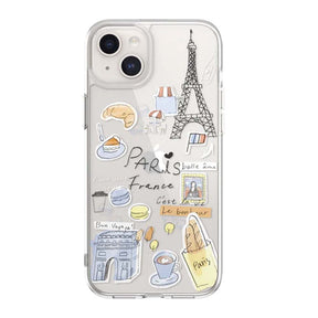 Estuche switcheasy city iphone 15 plus paris color multicolor