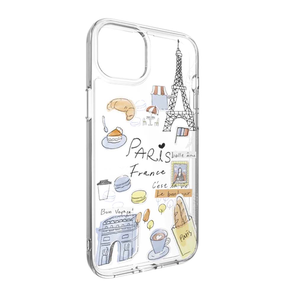 Estuche switcheasy city iphone 15 plus paris color multicolor