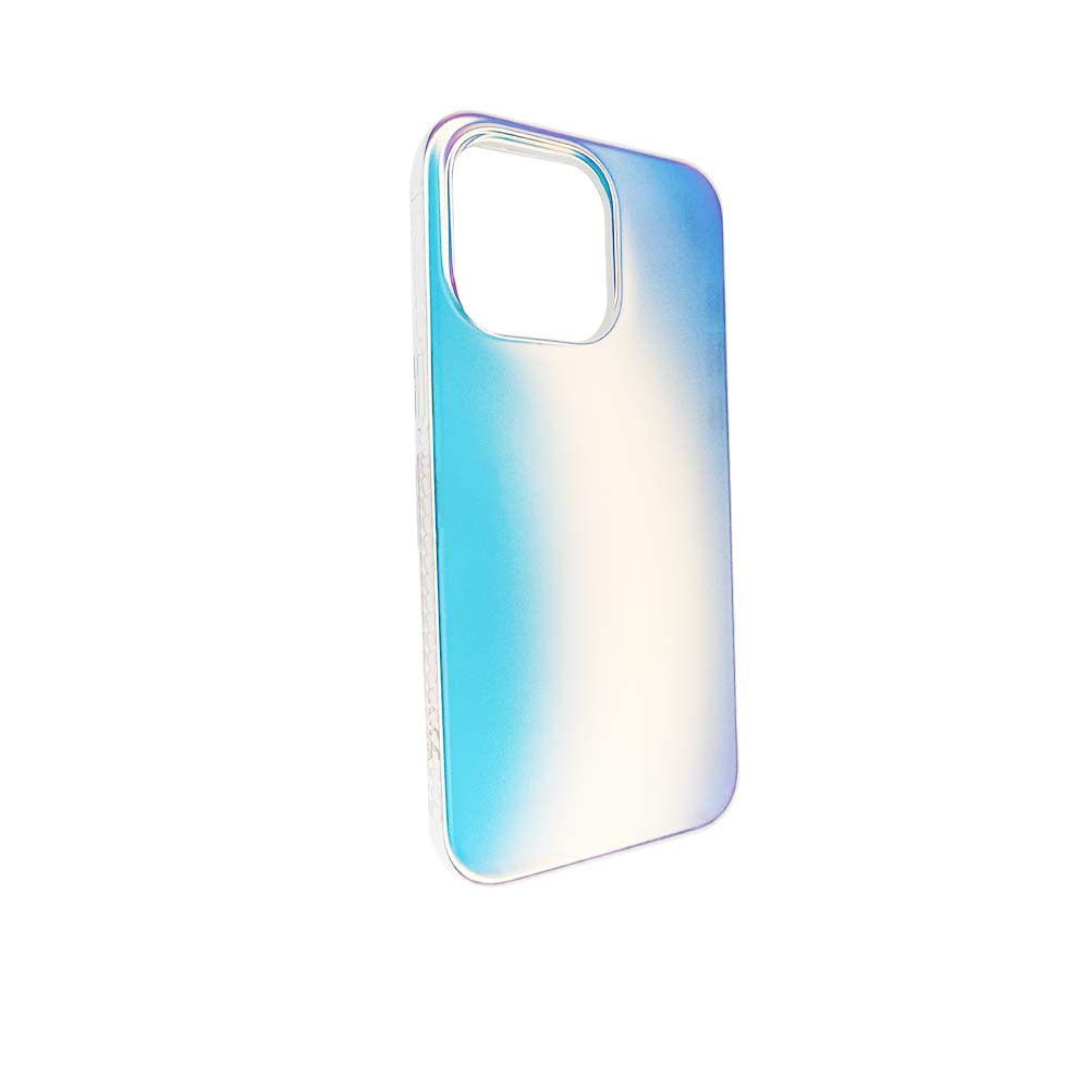 Cosmos King Case for iPhone 15 Pro Max Plain Iridescent Multicolor