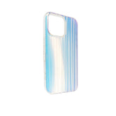 Estuche el rey cosmos iphone 14 tornasol lineas color multicolor