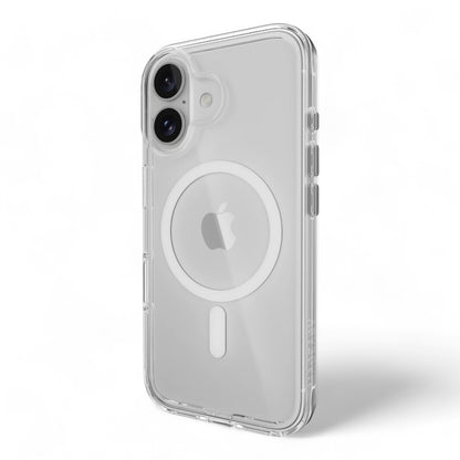 switcheasy skin iphone 16 bright m never yellowing shockproof clear case transparent color