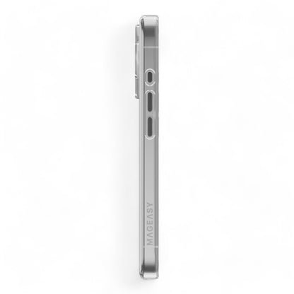 switcheasy skin iphone 16 bright m never yellowing shockproof clear case transparent color