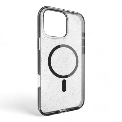 Estuche switcheasy skin iphone 16 pro bright m never yellowing shockproof clear case color gris ceniza/gris claro