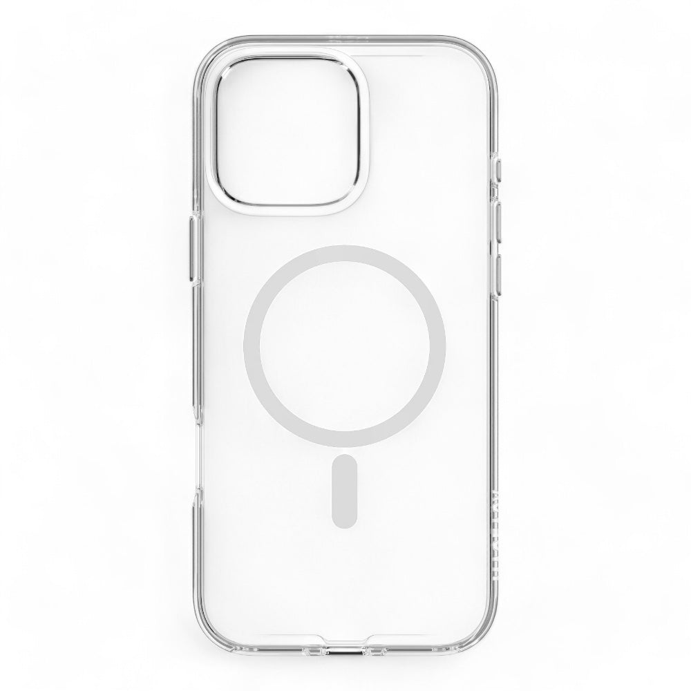 Estuche switcheasy skin iphone 16 pro bright m never yellowing shockproof clear case color transparente