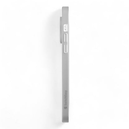Estuche switcheasy skin iphone 14 pro max gravity m transparent white color transparente/blanco