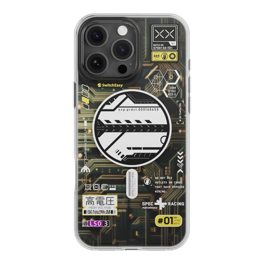 Case switcheasy skin iphone 16 pro max artist m 3d patterned shockproof case for 2024 iphone 3 lenses large cyber color multicolor