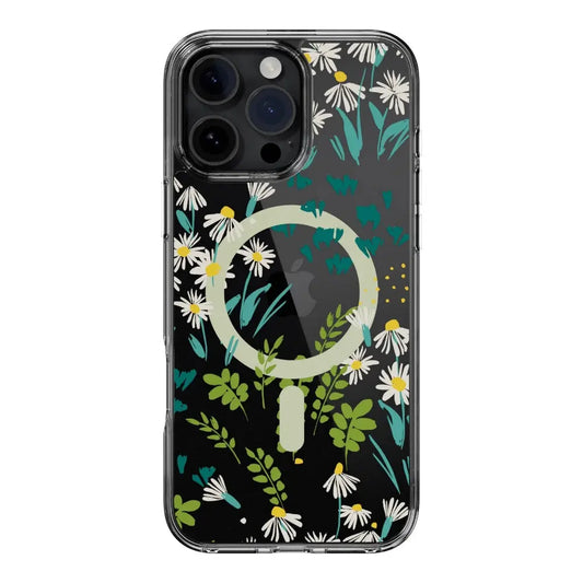 Estuche switcheasy skin iphone 16 pro style m pattern shockproof case for 2024 iphone 3 lenses daisy color multicolor DIGITALSHOP