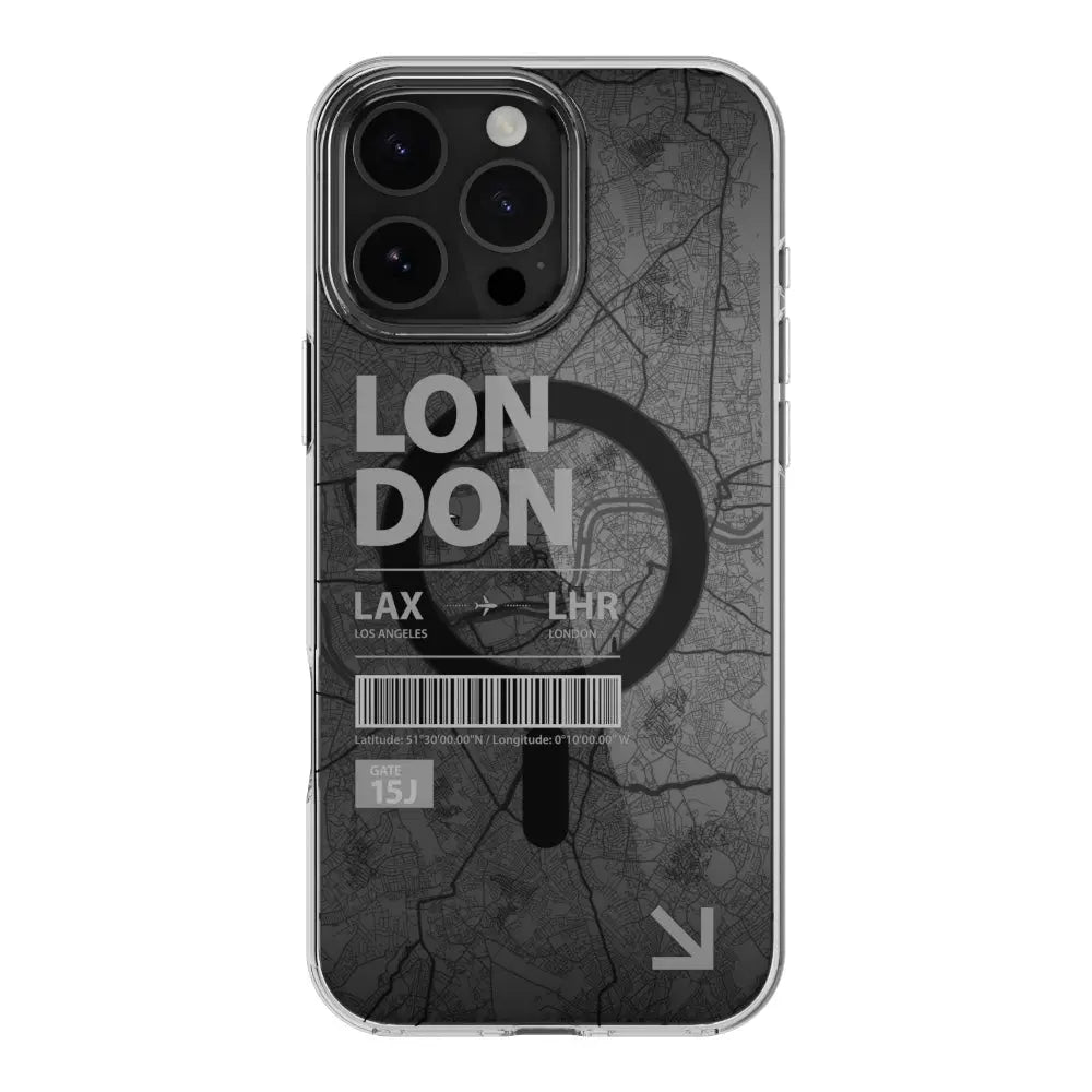 Estuche switcheasy skin iphone 16 pro max style m pattern shockproof case for 2024 london color multicolor DIGITALSHOP