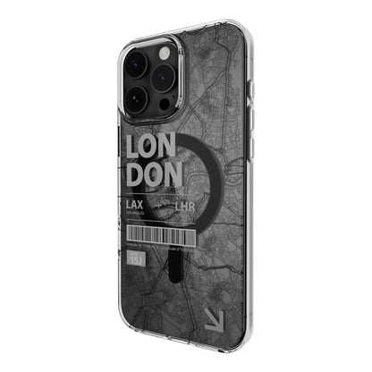 Estuche switcheasy skin iphone 16 pro max style m pattern shockproof case for 2024 london color multicolor DIGITALSHOP