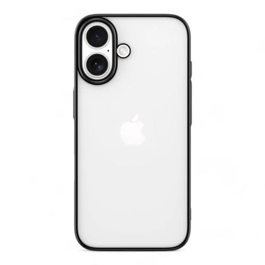 Estuche devia skin iphone 16 glimmer series case(pc) color negro DIGITALSHOP