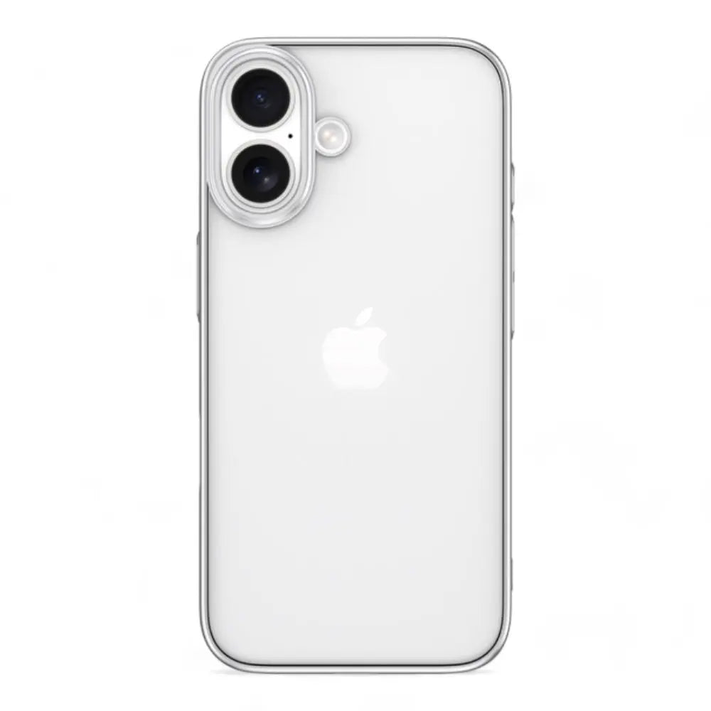 Estuche devia skin iphone 16 glimmer series case(pc) color gris DIGITALSHOP